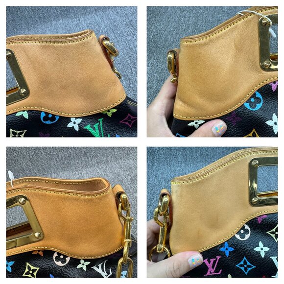 Louis Vuitton Judy Multicolor Monogram Canvas Shoulder Bag 1050-082125 - Picture 6 of 13